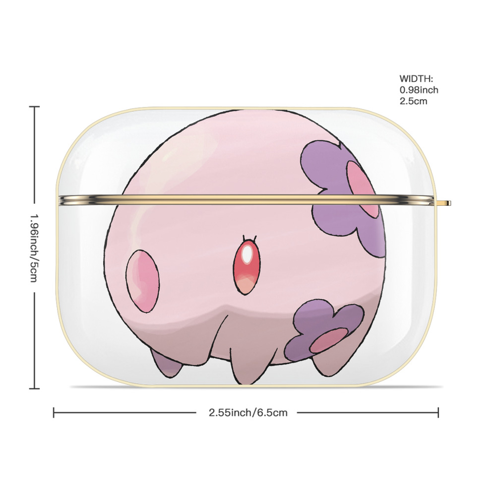 ポケットモンスター Pokémon 【AirPods Pro用】ハードシェル保護ケース｜耐衝撃・防指紋・カラビナ付き商品仕様