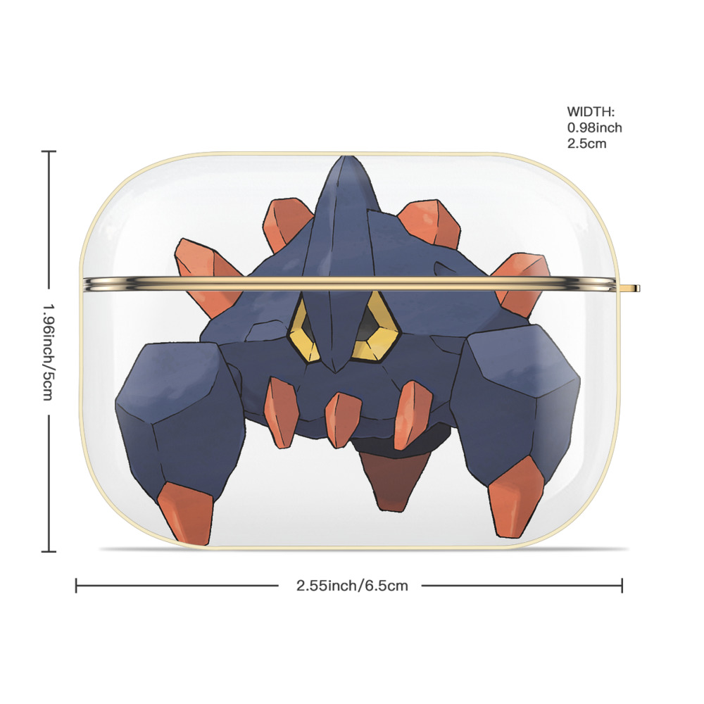 ポケットモンスター Pokémon 【AirPods Pro用】ハードシェル保護ケース｜耐衝撃・防指紋・カラビナ付き商品仕様