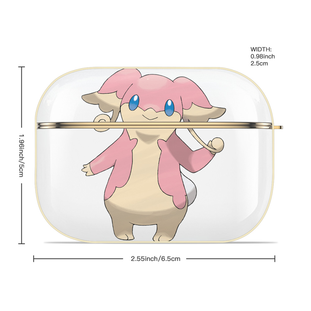 ポケットモンスター Pokémon 【AirPods Pro用】ハードシェル保護ケース｜耐衝撃・防指紋・カラビナ付き商品仕様