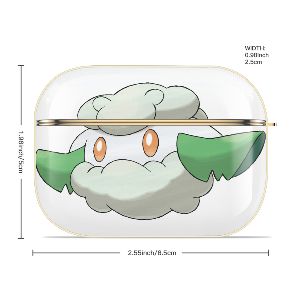 ポケットモンスター Pokémon 【AirPods Pro用】ハードシェル保護ケース｜耐衝撃・防指紋・カラビナ付き商品仕様