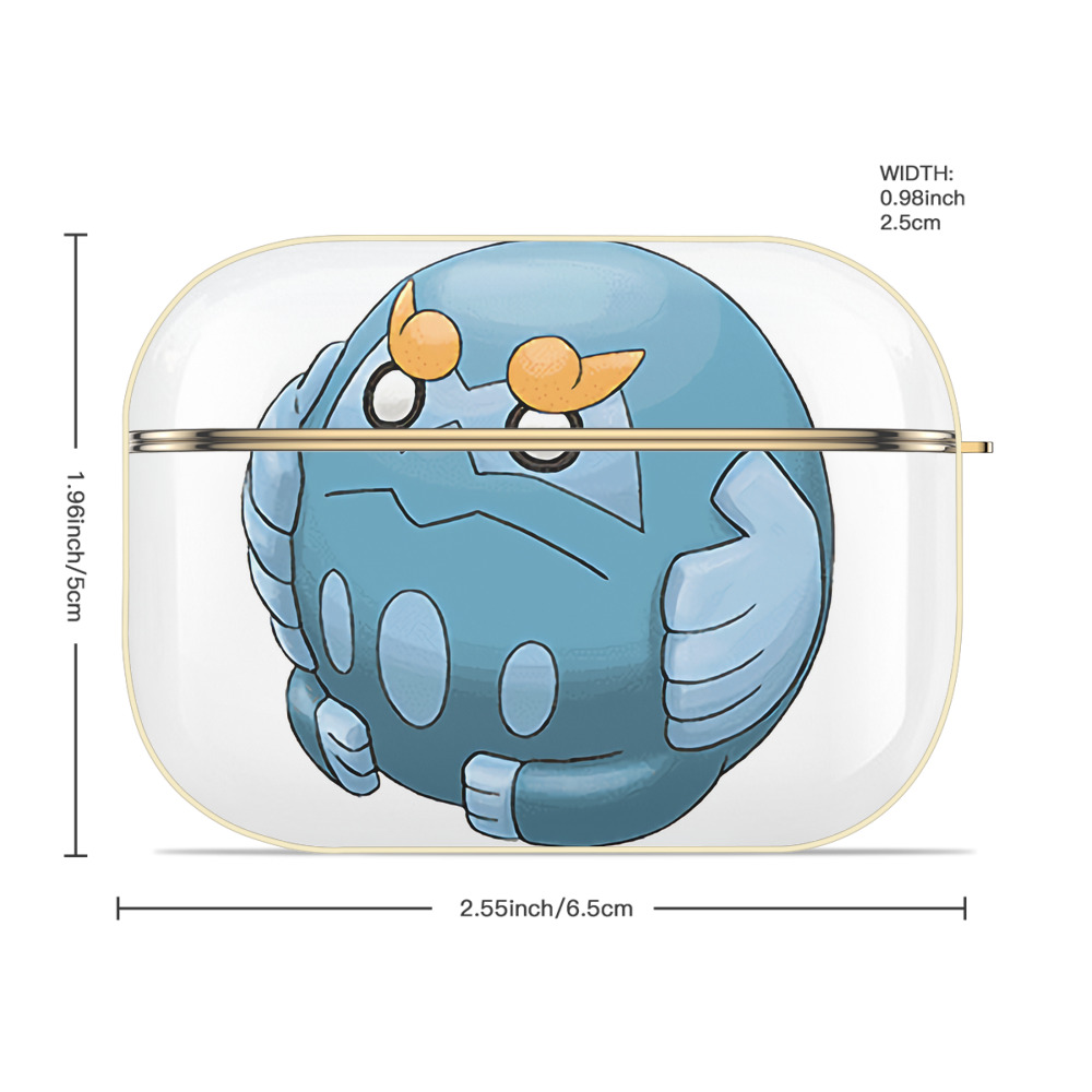 ポケットモンスター Pokémon 【AirPods Pro用】ハードシェル保護ケース｜耐衝撃・防指紋・カラビナ付き商品仕様