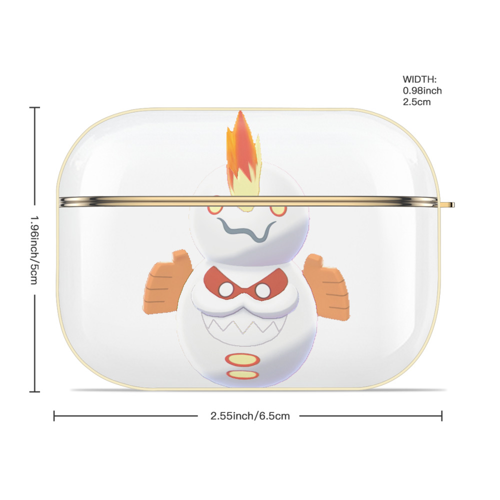 ポケットモンスター Pokémon 【AirPods Pro用】ハードシェル保護ケース｜耐衝撃・防指紋・カラビナ付き商品仕様