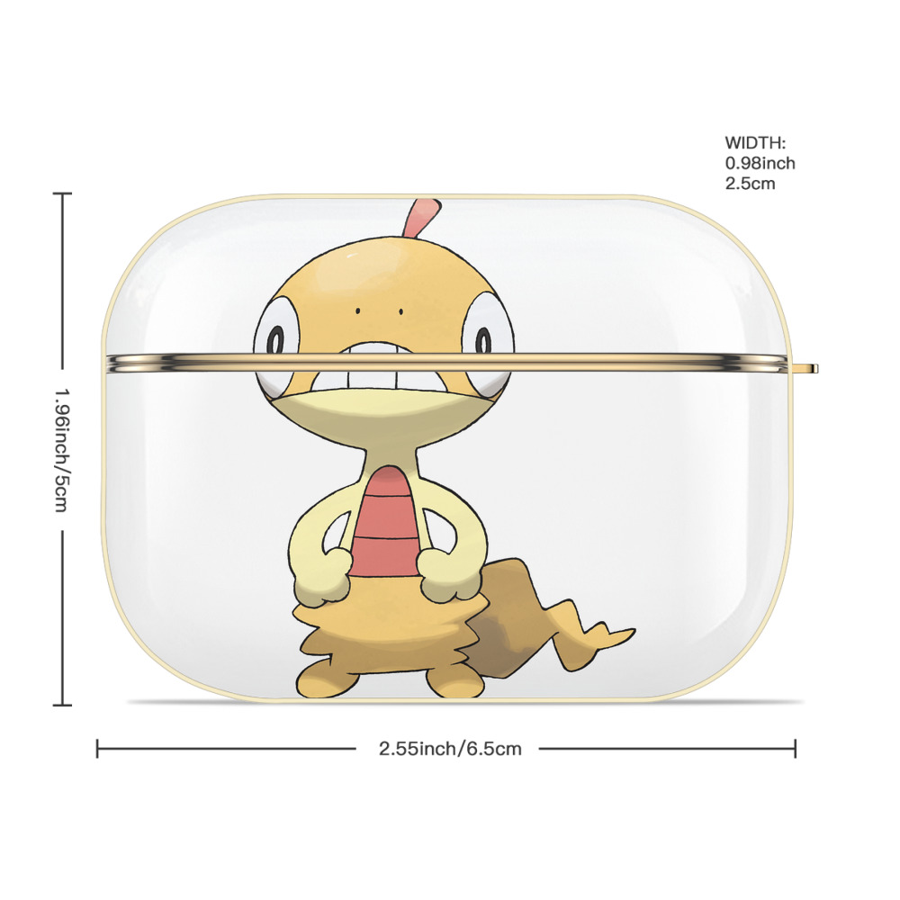 ポケットモンスター Pokémon 【AirPods Pro用】ハードシェル保護ケース｜耐衝撃・防指紋・カラビナ付き商品仕様