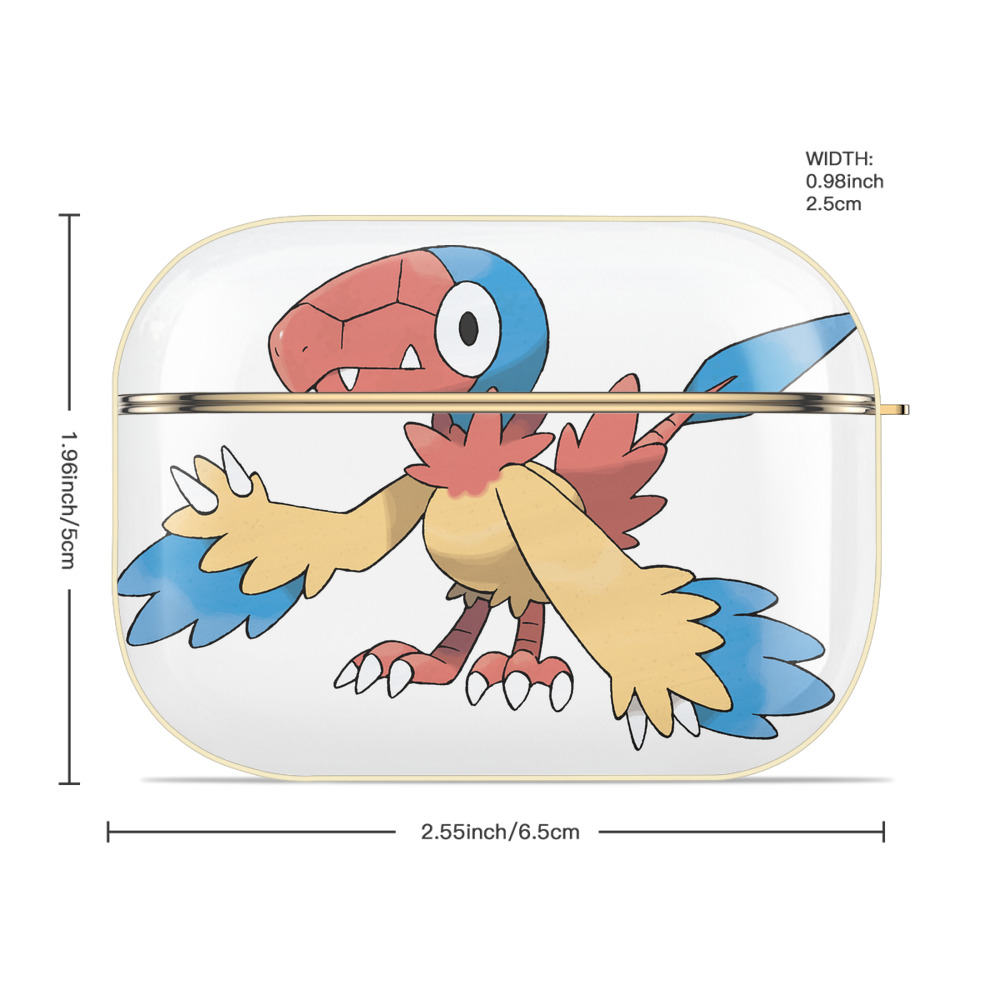ポケットモンスター Pokémon 【AirPods Pro用】ハードシェル保護ケース｜耐衝撃・防指紋・カラビナ付き商品仕様