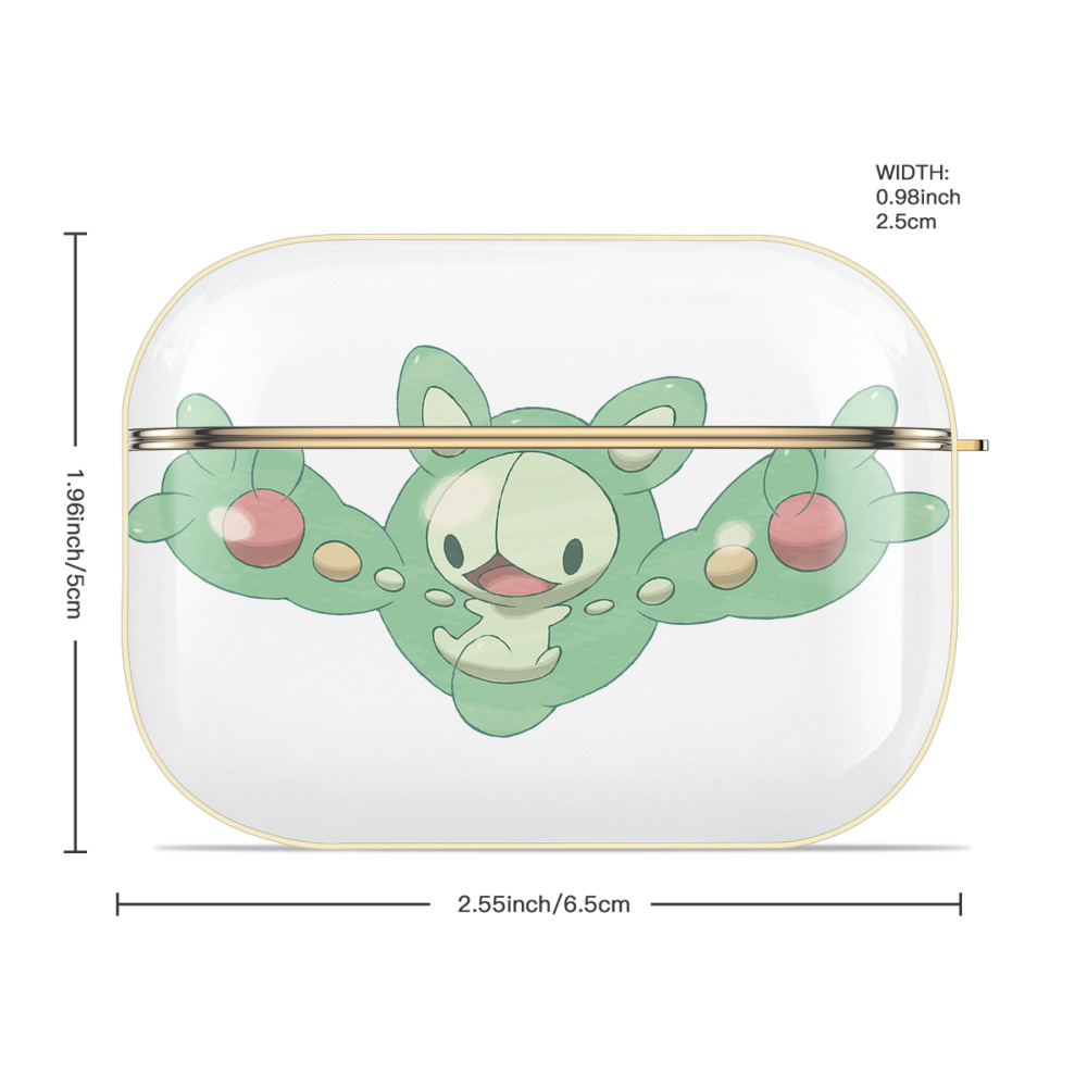 ポケットモンスター Pokémon 【AirPods Pro用】ハードシェル保護ケース｜耐衝撃・防指紋・カラビナ付き商品仕様
