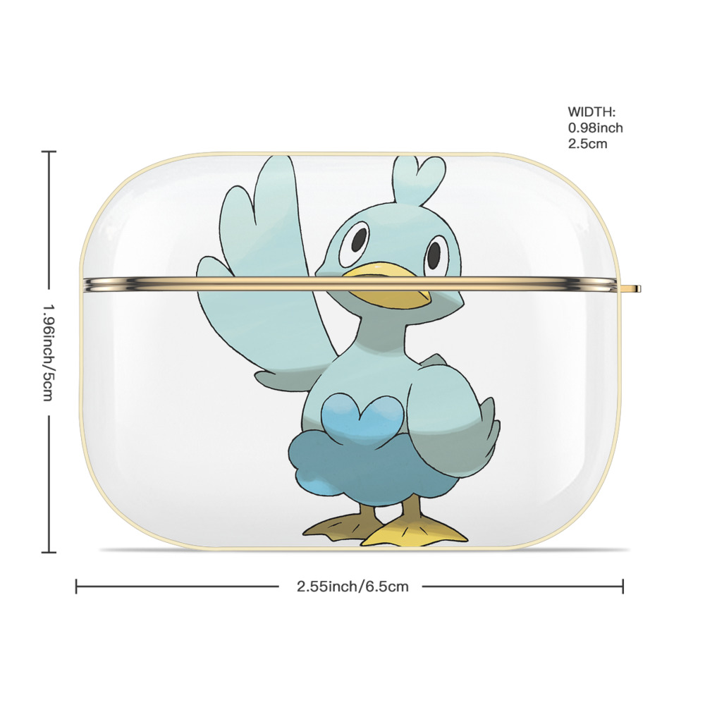 ポケットモンスター Pokémon 【AirPods Pro用】ハードシェル保護ケース｜耐衝撃・防指紋・カラビナ付き商品仕様