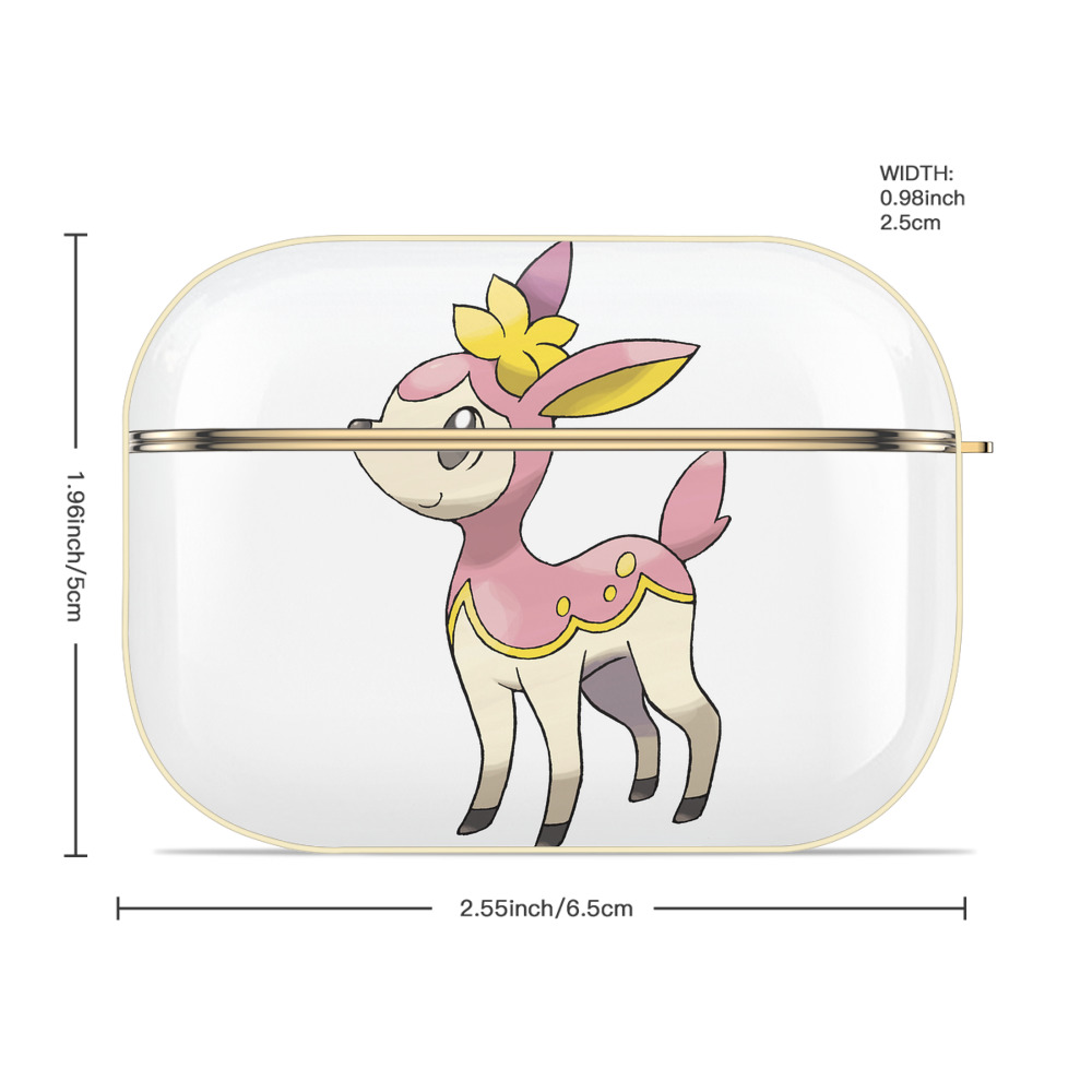 ポケットモンスター Pokémon 【AirPods Pro用】ハードシェル保護ケース｜耐衝撃・防指紋・カラビナ付き商品仕様