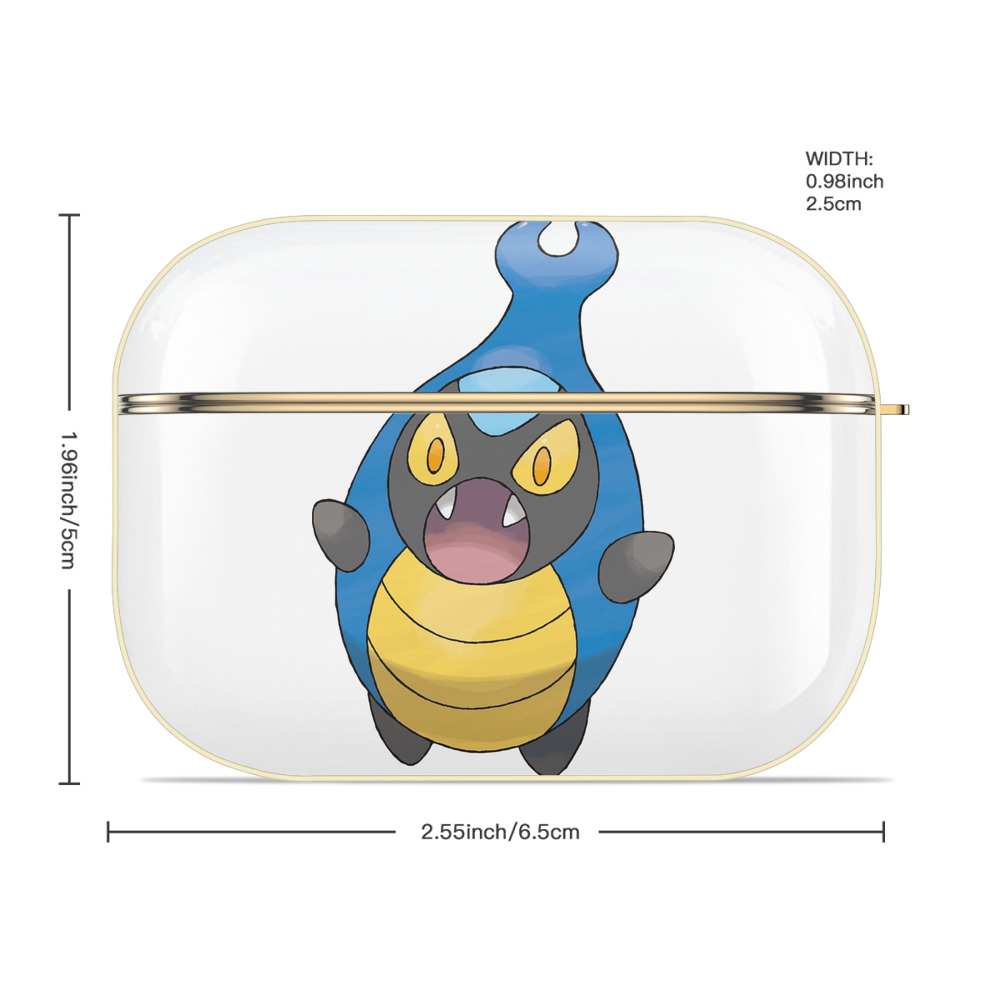 ポケットモンスター Pokémon 【AirPods Pro用】ハードシェル保護ケース｜耐衝撃・防指紋・カラビナ付き商品仕様