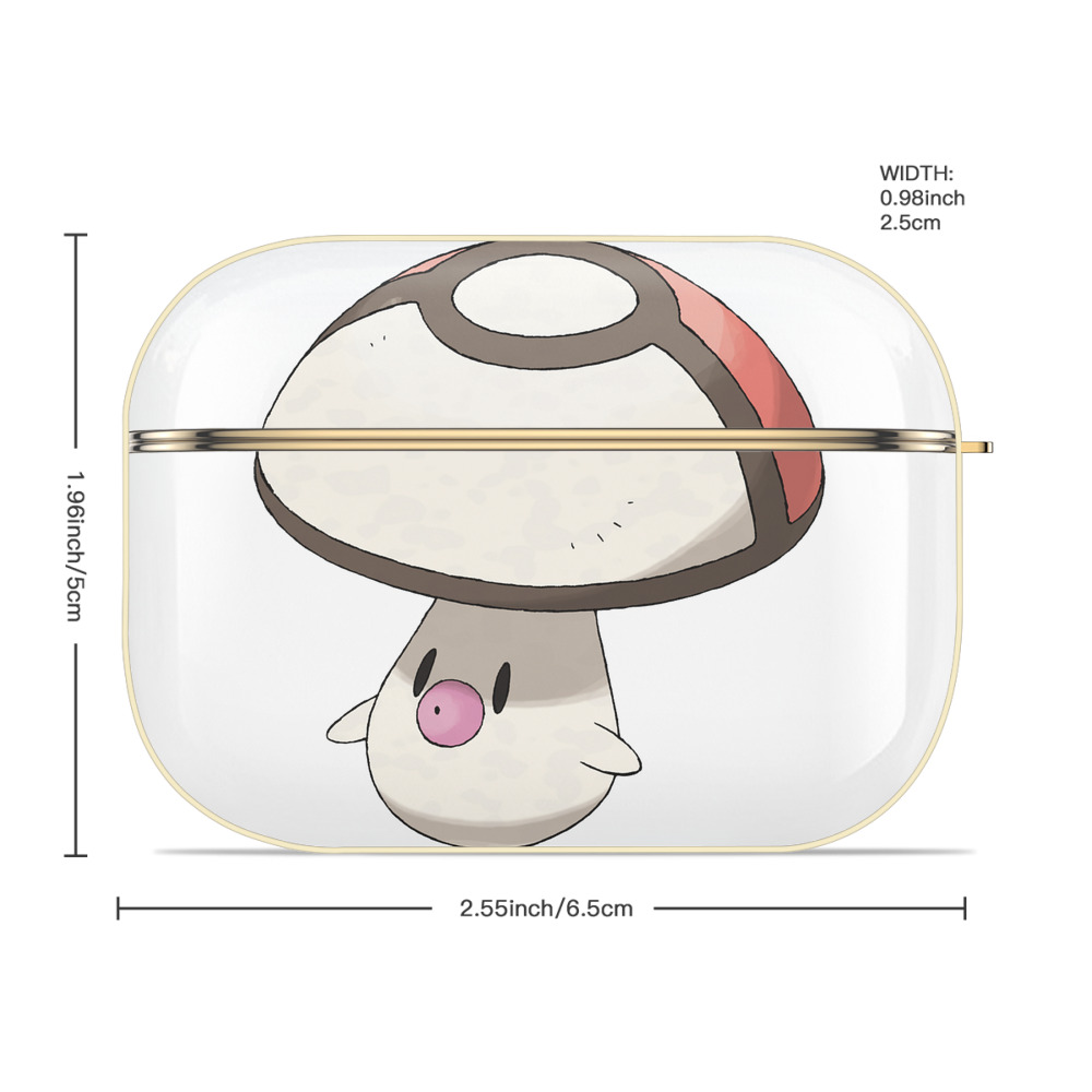 ポケットモンスター Pokémon 【AirPods Pro用】ハードシェル保護ケース｜耐衝撃・防指紋・カラビナ付き商品仕様