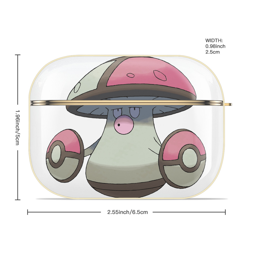 ポケットモンスター Pokémon 【AirPods Pro用】ハードシェル保護ケース｜耐衝撃・防指紋・カラビナ付き商品仕様