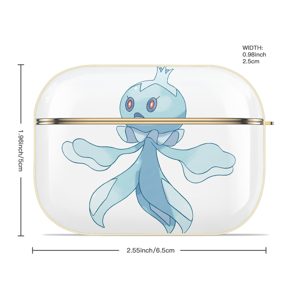 ポケットモンスター Pokémon 【AirPods Pro用】ハードシェル保護ケース｜耐衝撃・防指紋・カラビナ付き商品仕様