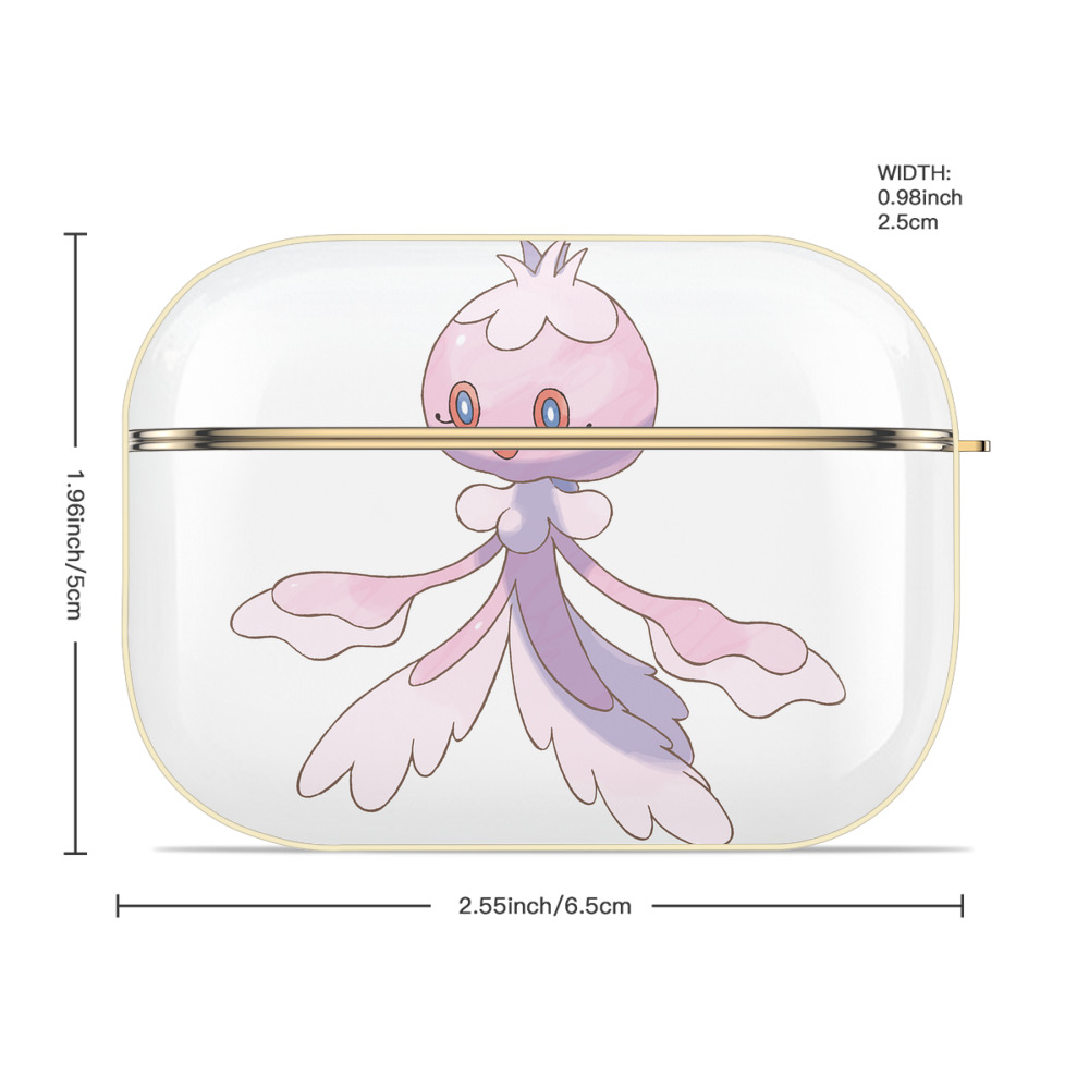ポケットモンスター Pokémon 【AirPods Pro用】ハードシェル保護ケース｜耐衝撃・防指紋・カラビナ付き商品仕様