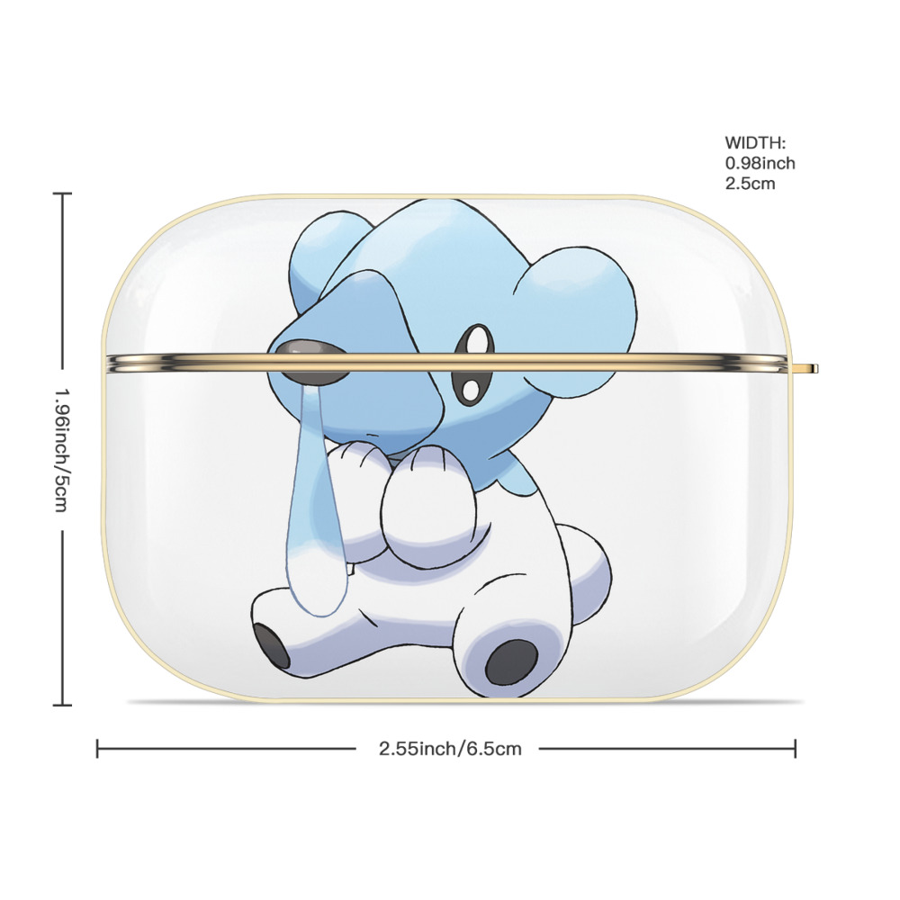 ポケットモンスター Pokémon 【AirPods Pro用】ハードシェル保護ケース｜耐衝撃・防指紋・カラビナ付き商品仕様