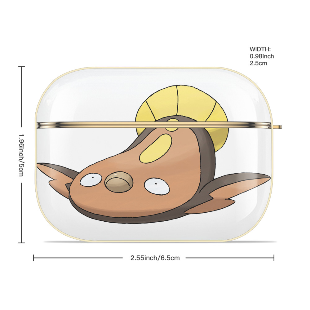 ポケットモンスター Pokémon 【AirPods Pro用】ハードシェル保護ケース｜耐衝撃・防指紋・カラビナ付き商品仕様