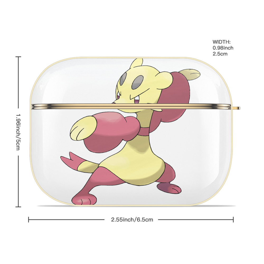 ポケットモンスター Pokémon 【AirPods Pro用】ハードシェル保護ケース｜耐衝撃・防指紋・カラビナ付き商品仕様
