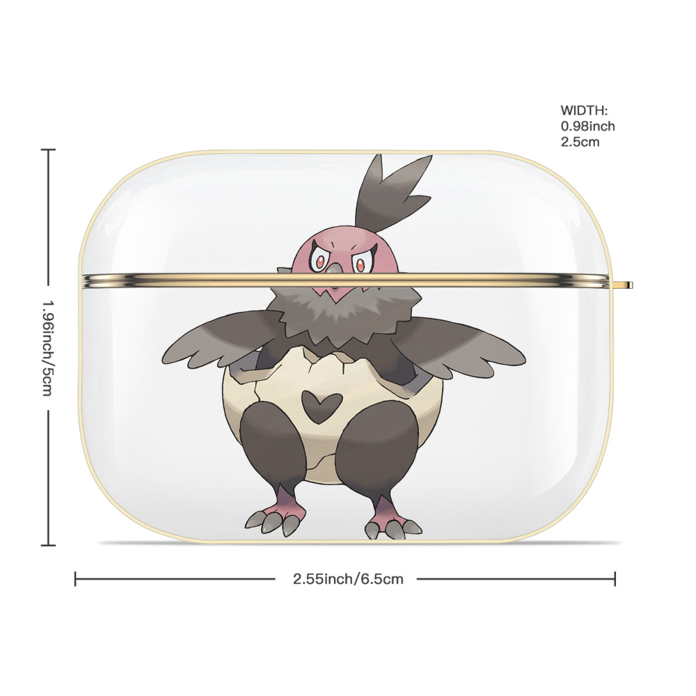 ポケットモンスター Pokémon 【AirPods Pro用】ハードシェル保護ケース｜耐衝撃・防指紋・カラビナ付き商品仕様