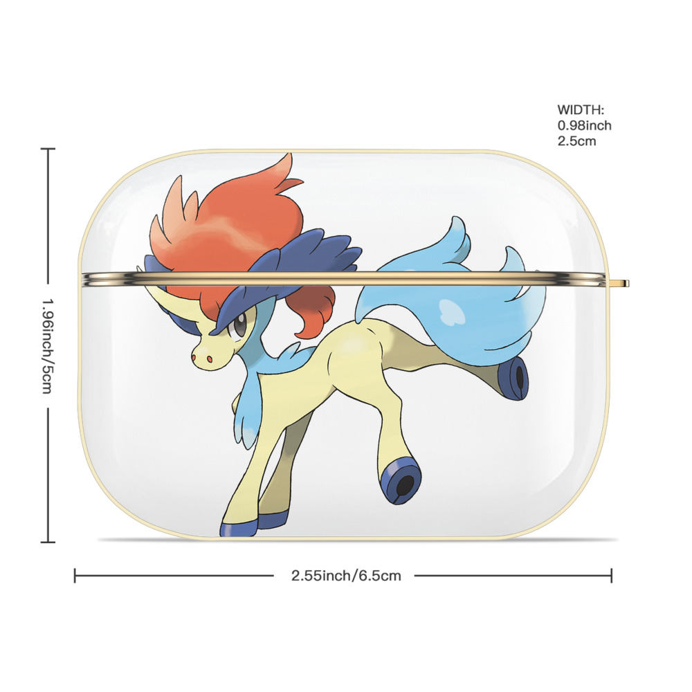 ポケットモンスター Pokémon 【AirPods Pro用】ハードシェル保護ケース｜耐衝撃・防指紋・カラビナ付き商品仕様
