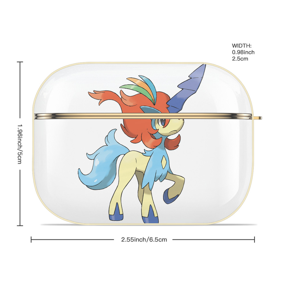 ポケットモンスター Pokémon 【AirPods Pro用】ハードシェル保護ケース｜耐衝撃・防指紋・カラビナ付き商品仕様