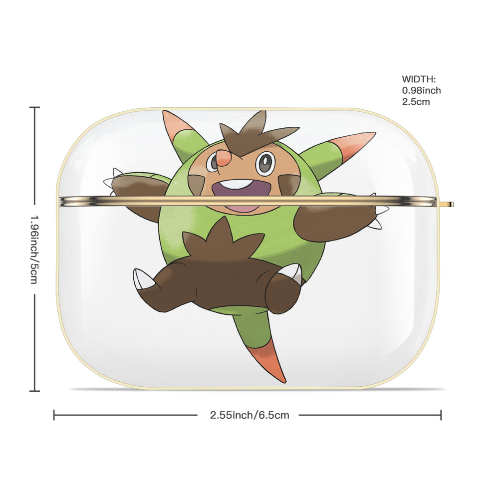 ポケットモンスター Pokémon 【AirPods Pro用】ハードシェル保護ケース｜耐衝撃・防指紋・カラビナ付き商品仕様
