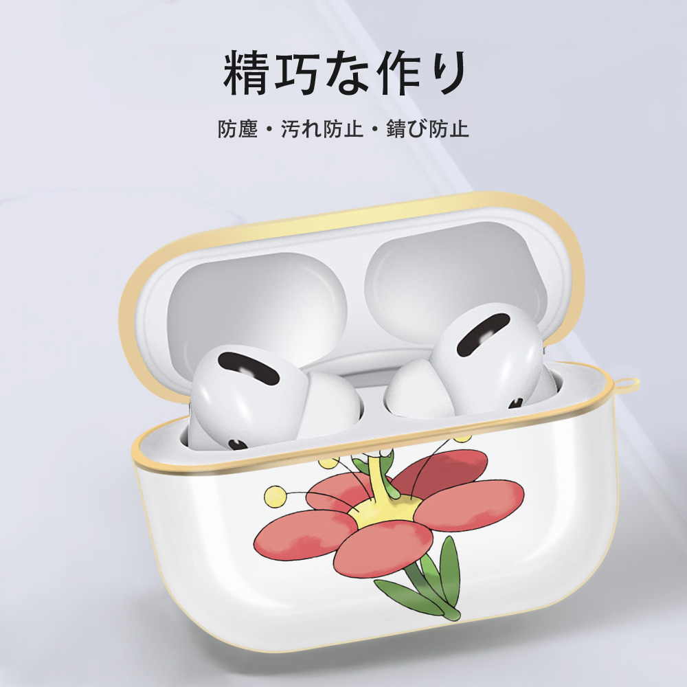 ポケットモンスター Pokémon 【AirPods Pro用】ハードシェル保護ケース｜耐衝撃・防指紋・カラビナ付き商品仕様