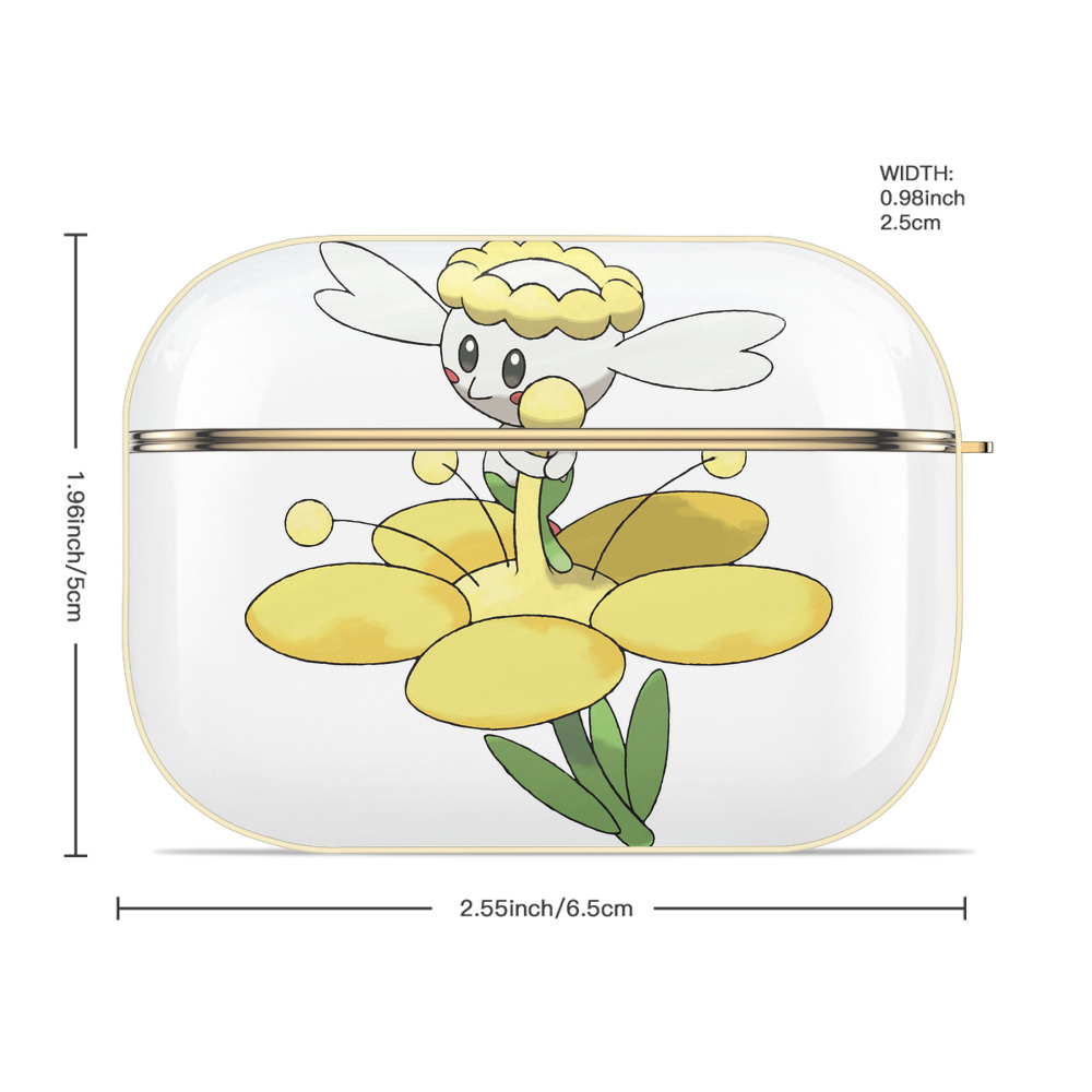 ポケットモンスター Pokémon 【AirPods Pro用】ハードシェル保護ケース｜耐衝撃・防指紋・カラビナ付き商品仕様