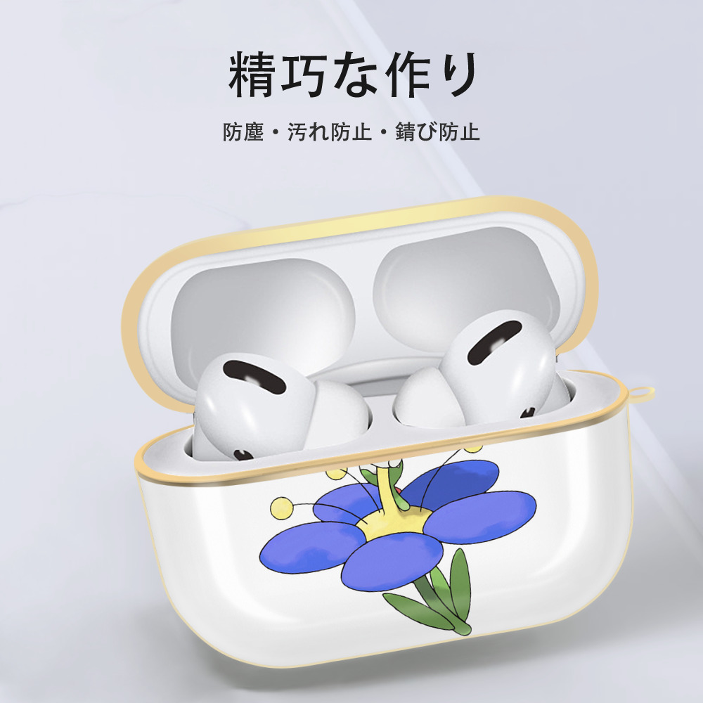 ポケットモンスター Pokémon 【AirPods Pro用】ハードシェル保護ケース｜耐衝撃・防指紋・カラビナ付き商品仕様