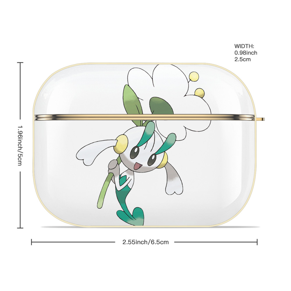 ポケットモンスター Pokémon 【AirPods Pro用】ハードシェル保護ケース｜耐衝撃・防指紋・カラビナ付き商品仕様