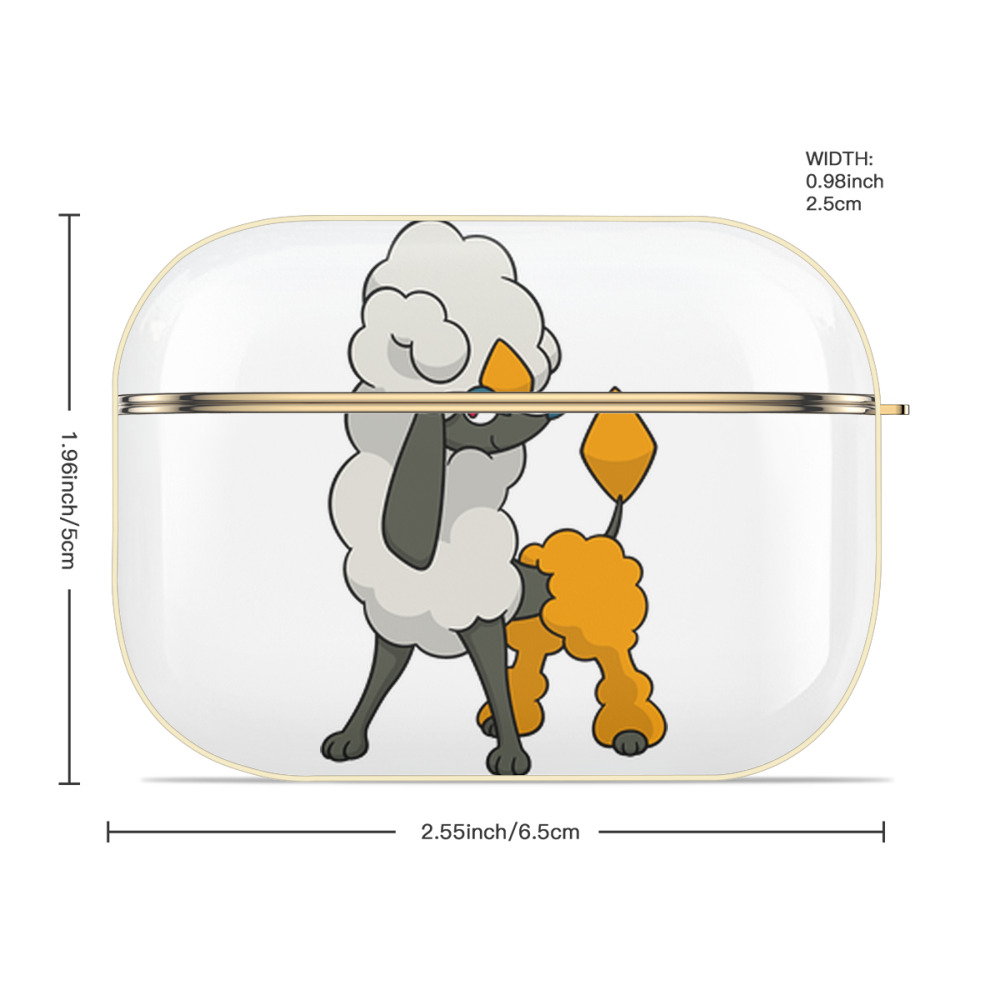 ポケットモンスター Pokémon 【AirPods Pro用】ハードシェル保護ケース｜耐衝撃・防指紋・カラビナ付き商品仕様