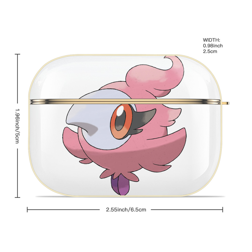 ポケットモンスター Pokémon 【AirPods Pro用】ハードシェル保護ケース｜耐衝撃・防指紋・カラビナ付き商品仕様