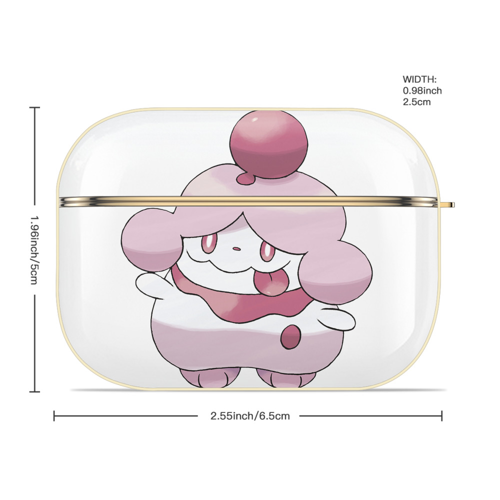 ポケットモンスター Pokémon 【AirPods Pro用】ハードシェル保護ケース｜耐衝撃・防指紋・カラビナ付き商品仕様