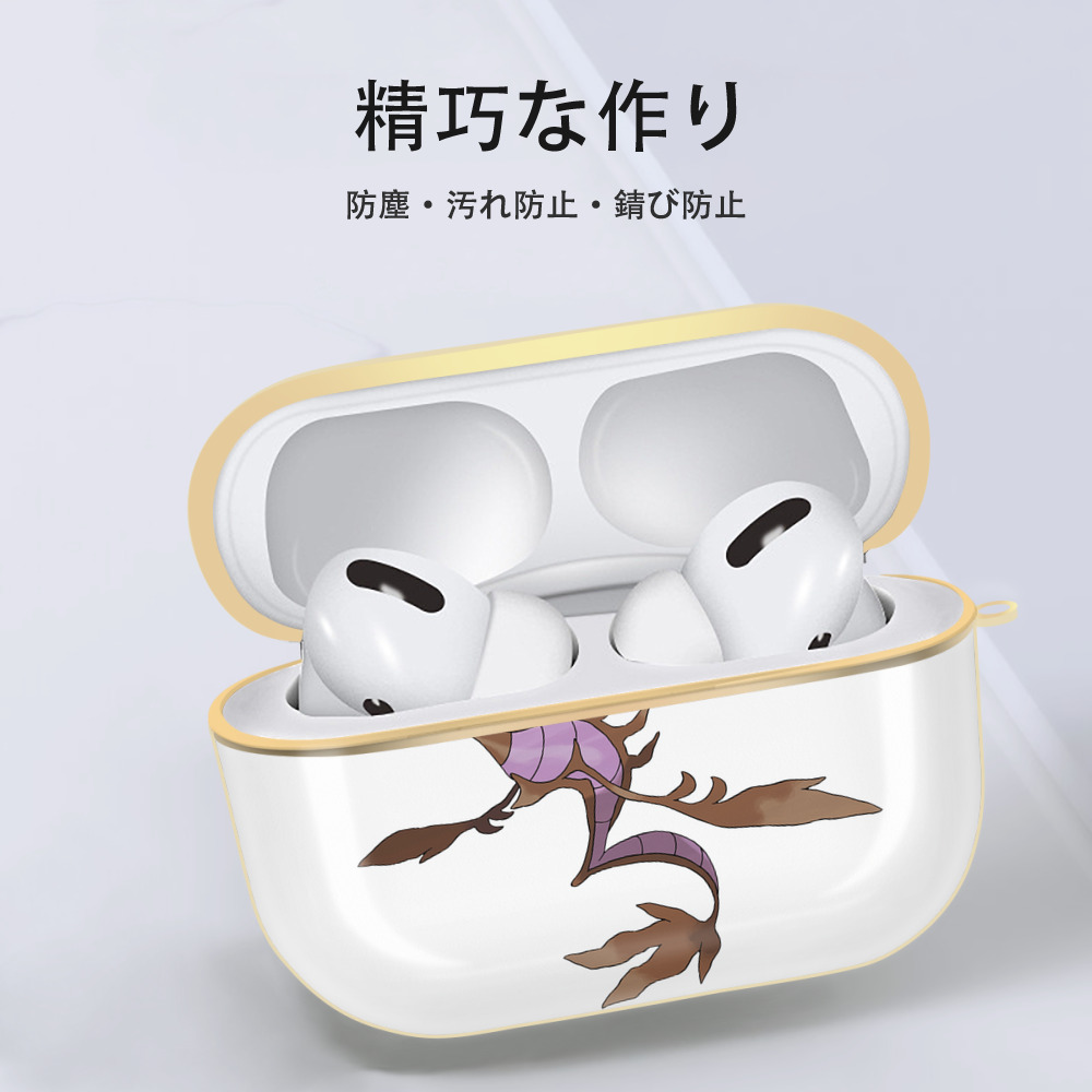 ポケットモンスター Pokémon 【AirPods Pro用】ハードシェル保護ケース｜耐衝撃・防指紋・カラビナ付き商品仕様