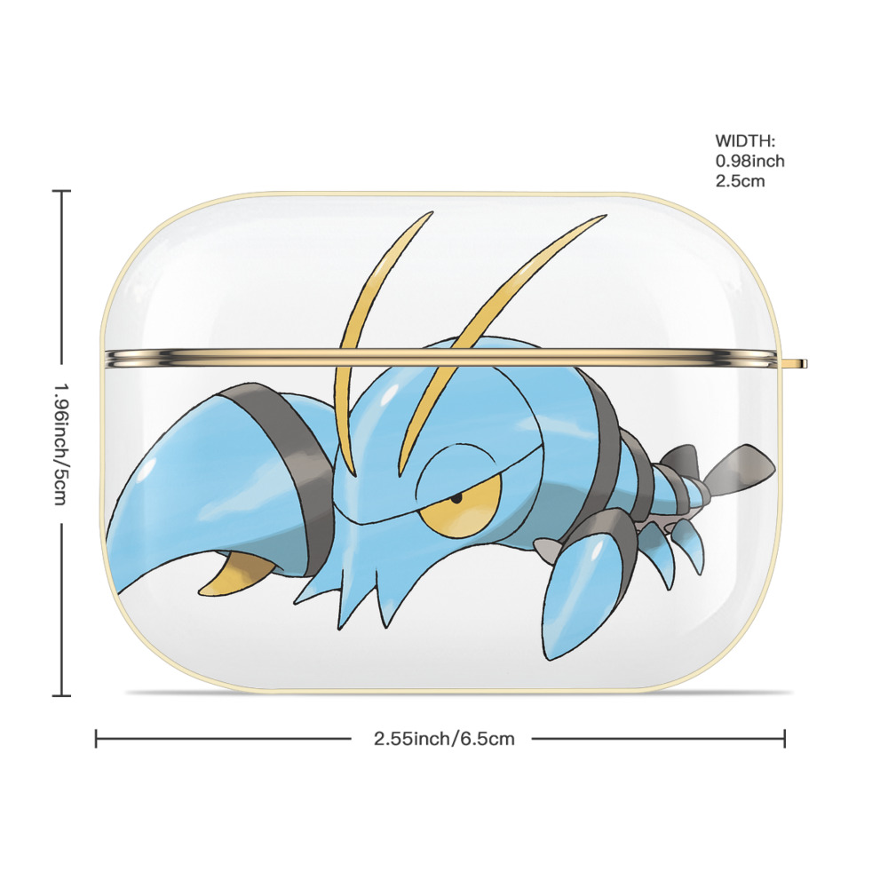 ポケットモンスター Pokémon 【AirPods Pro用】ハードシェル保護ケース｜耐衝撃・防指紋・カラビナ付き商品仕様