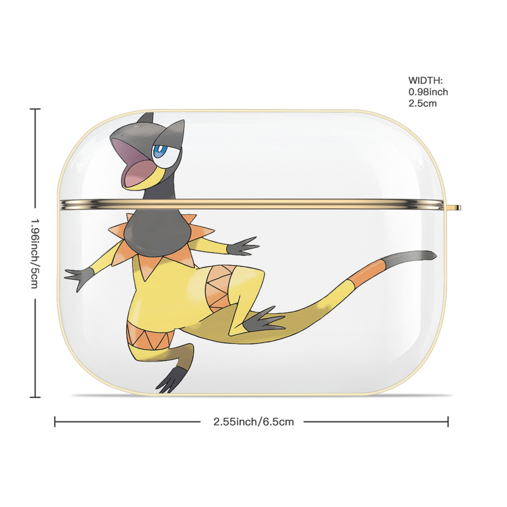 ポケットモンスター Pokémon 【AirPods Pro用】ハードシェル保護ケース｜耐衝撃・防指紋・カラビナ付き商品仕様