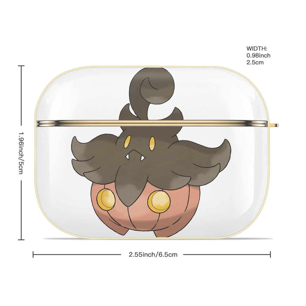 ポケットモンスター Pokémon 【AirPods Pro用】ハードシェル保護ケース｜耐衝撃・防指紋・カラビナ付き商品仕様
