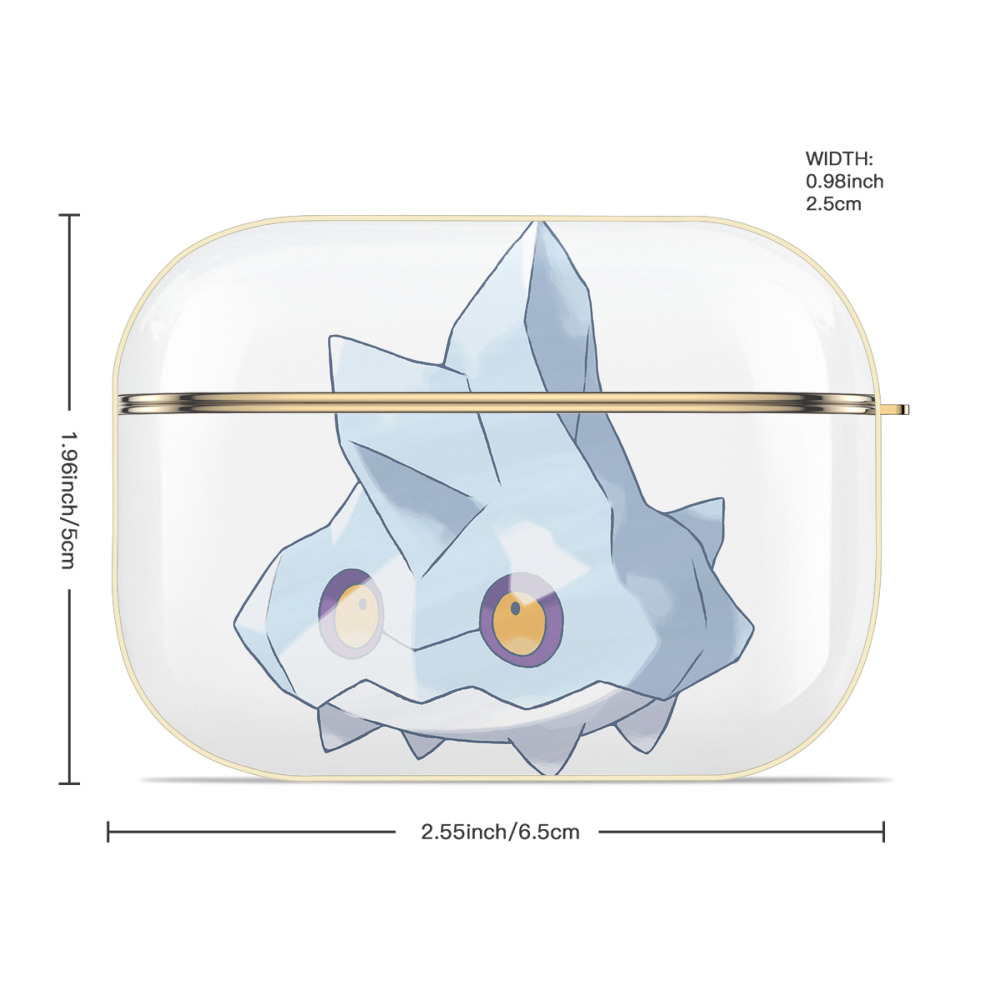 ポケットモンスター Pokémon 【AirPods Pro用】ハードシェル保護ケース｜耐衝撃・防指紋・カラビナ付き商品仕様