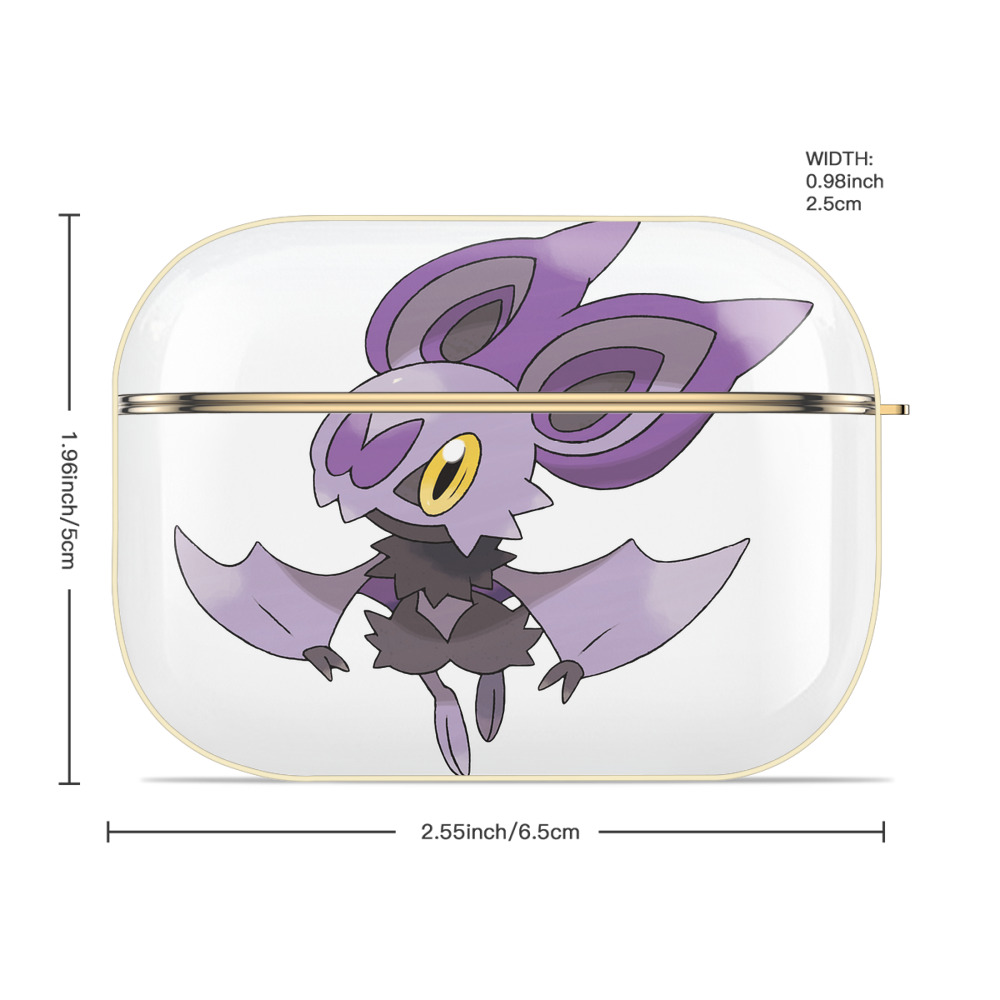 ポケットモンスター Pokémon 【AirPods Pro用】ハードシェル保護ケース｜耐衝撃・防指紋・カラビナ付き商品仕様