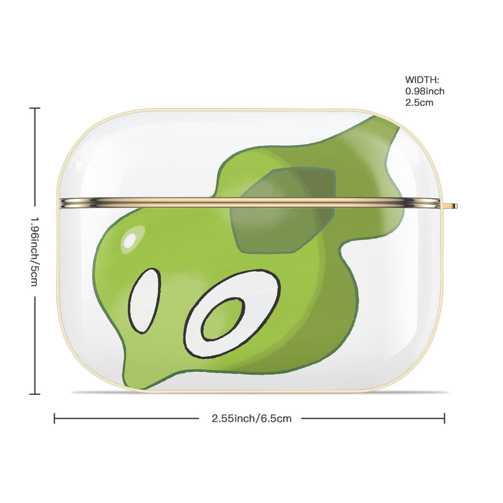 ポケットモンスター Pokémon 【AirPods Pro用】ハードシェル保護ケース｜耐衝撃・防指紋・カラビナ付き商品仕様