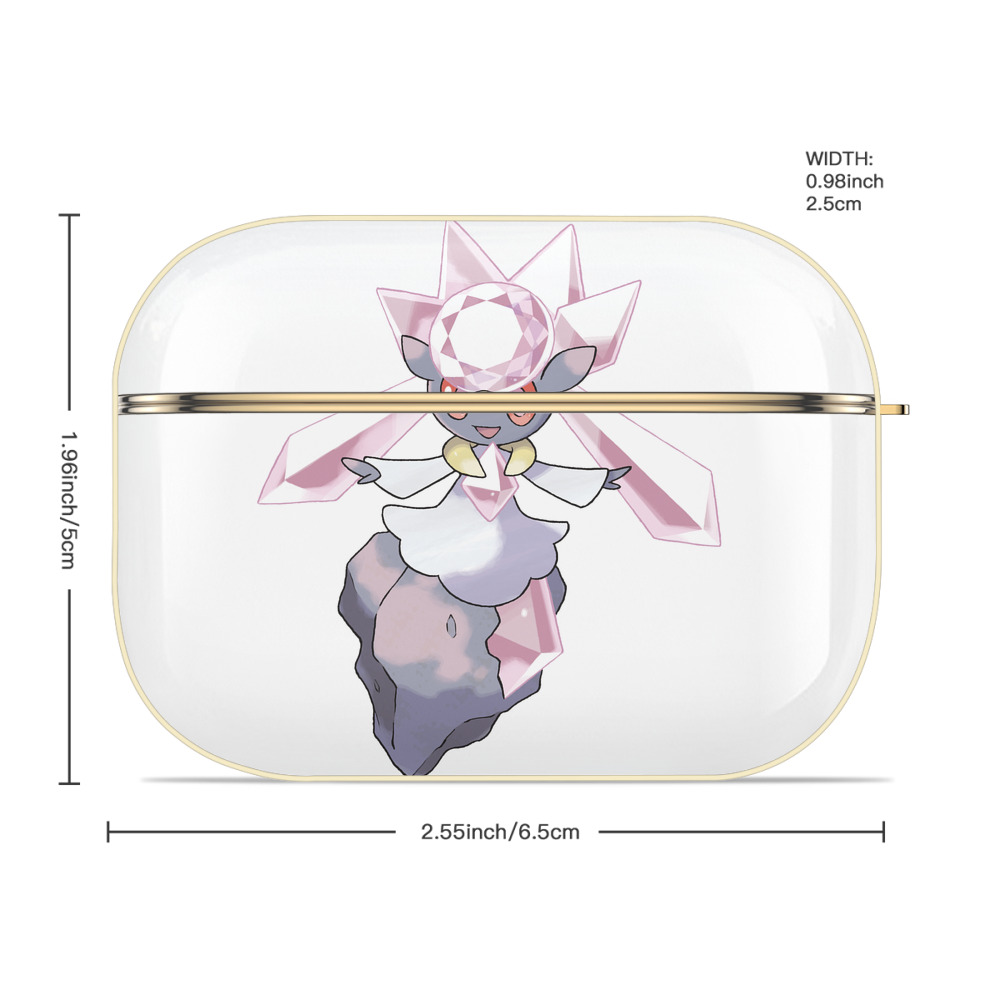 ポケットモンスター Pokémon 【AirPods Pro用】ハードシェル保護ケース｜耐衝撃・防指紋・カラビナ付き商品仕様