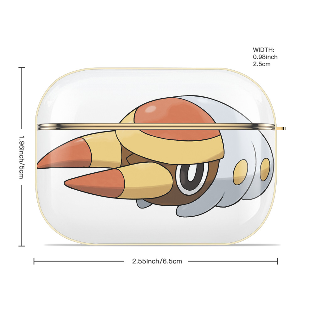 ポケットモンスター Pokémon 【AirPods Pro用】ハードシェル保護ケース｜耐衝撃・防指紋・カラビナ付き商品仕様