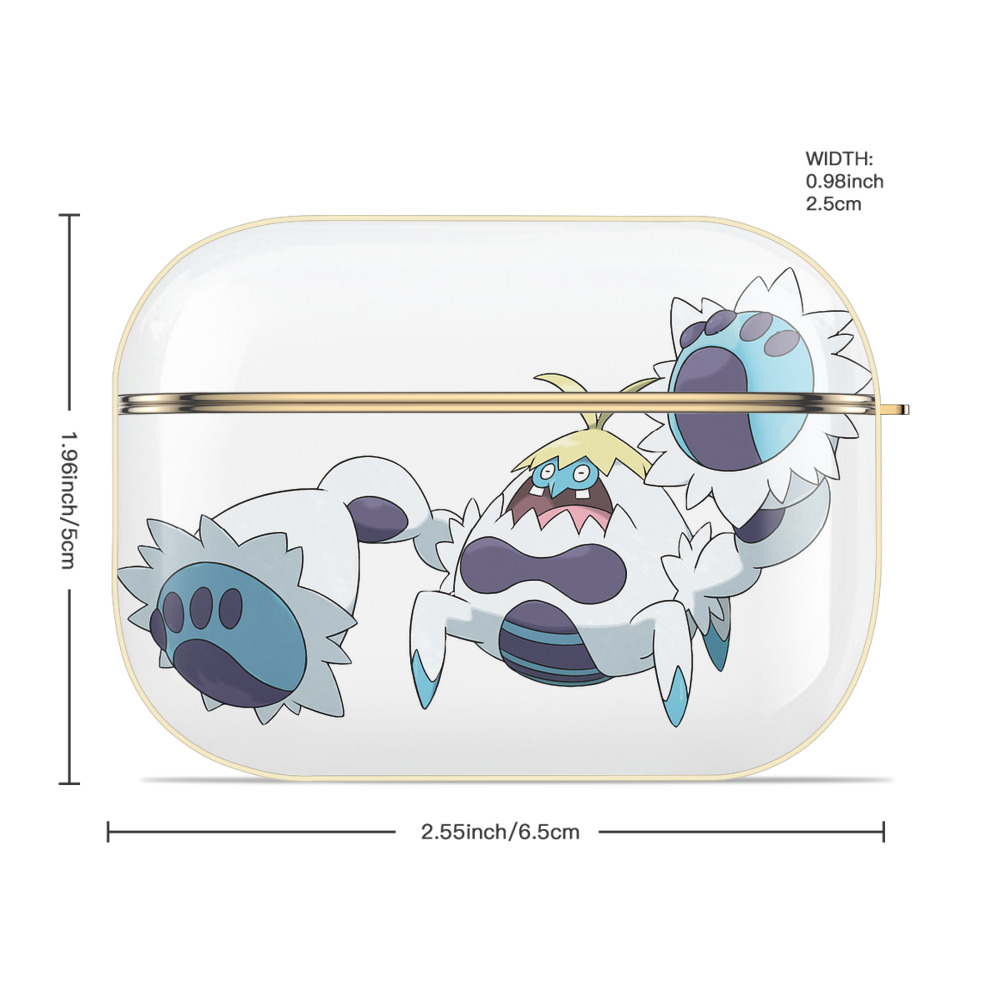ポケットモンスター Pokémon 【AirPods Pro用】ハードシェル保護ケース｜耐衝撃・防指紋・カラビナ付き商品仕様