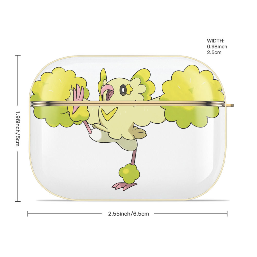 ポケットモンスター Pokémon 【AirPods Pro用】ハードシェル保護ケース｜耐衝撃・防指紋・カラビナ付き商品仕様