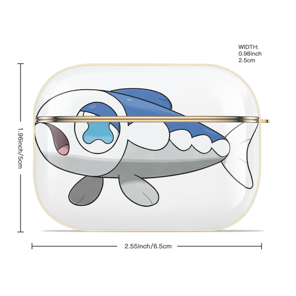 ポケットモンスター Pokémon 【AirPods Pro用】ハードシェル保護ケース｜耐衝撃・防指紋・カラビナ付き商品仕様
