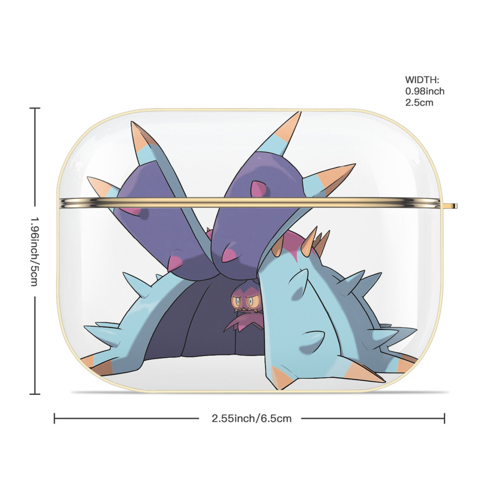 ポケットモンスター Pokémon 【AirPods Pro用】ハードシェル保護ケース｜耐衝撃・防指紋・カラビナ付き商品仕様