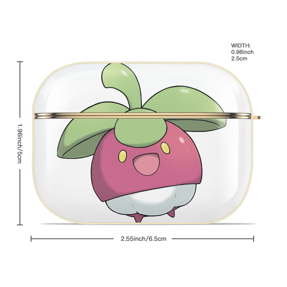 ポケットモンスター Pokémon 【AirPods Pro用】ハードシェル保護ケース｜耐衝撃・防指紋・カラビナ付き商品仕様