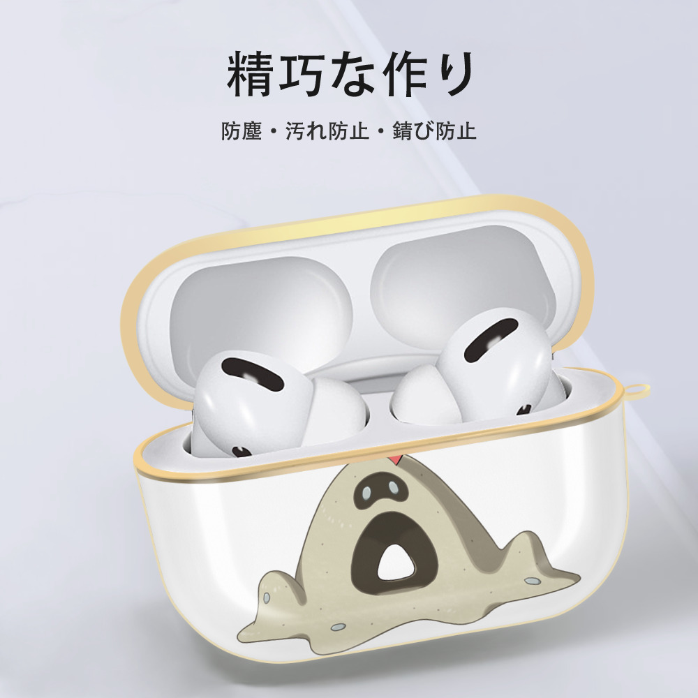 ポケットモンスター Pokémon 【AirPods Pro用】ハードシェル保護ケース｜耐衝撃・防指紋・カラビナ付き商品仕様