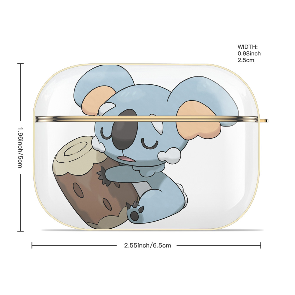 ポケットモンスター Pokémon 【AirPods Pro用】ハードシェル保護ケース｜耐衝撃・防指紋・カラビナ付き商品仕様