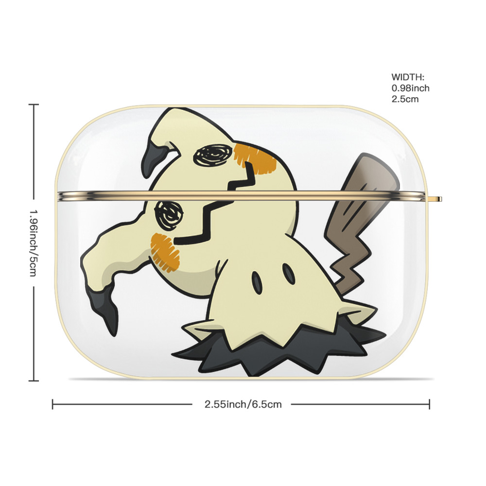 ポケットモンスター Pokémon 【AirPods Pro用】ハードシェル保護ケース｜耐衝撃・防指紋・カラビナ付き商品仕様