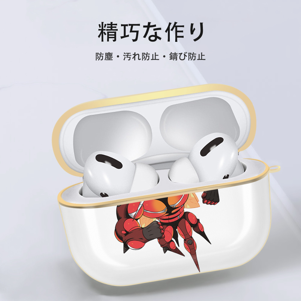 ポケットモンスター Pokémon 【AirPods Pro用】ハードシェル保護ケース｜耐衝撃・防指紋・カラビナ付き商品仕様