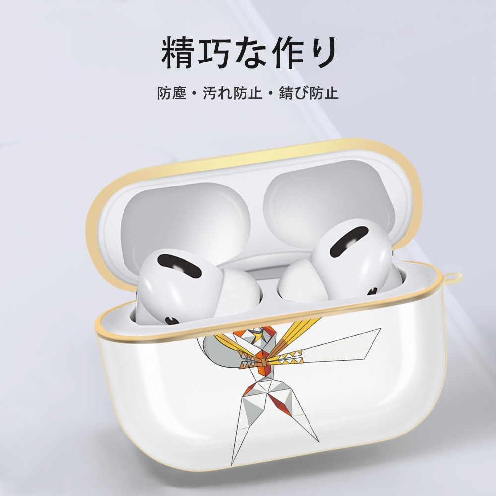 ポケットモンスター Pokémon 【AirPods Pro用】ハードシェル保護ケース｜耐衝撃・防指紋・カラビナ付き商品仕様
