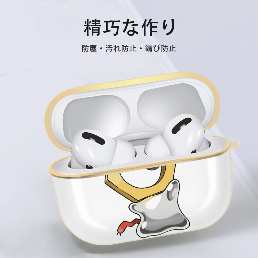 ポケットモンスター Pokémon 【AirPods Pro用】ハードシェル保護ケース｜耐衝撃・防指紋・カラビナ付き商品仕様